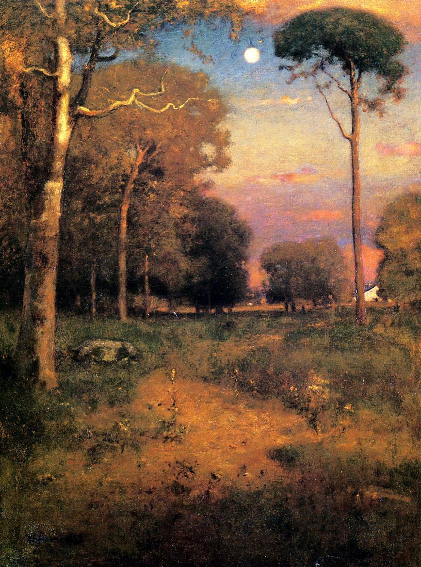 George Inness Early Moonrise Florida